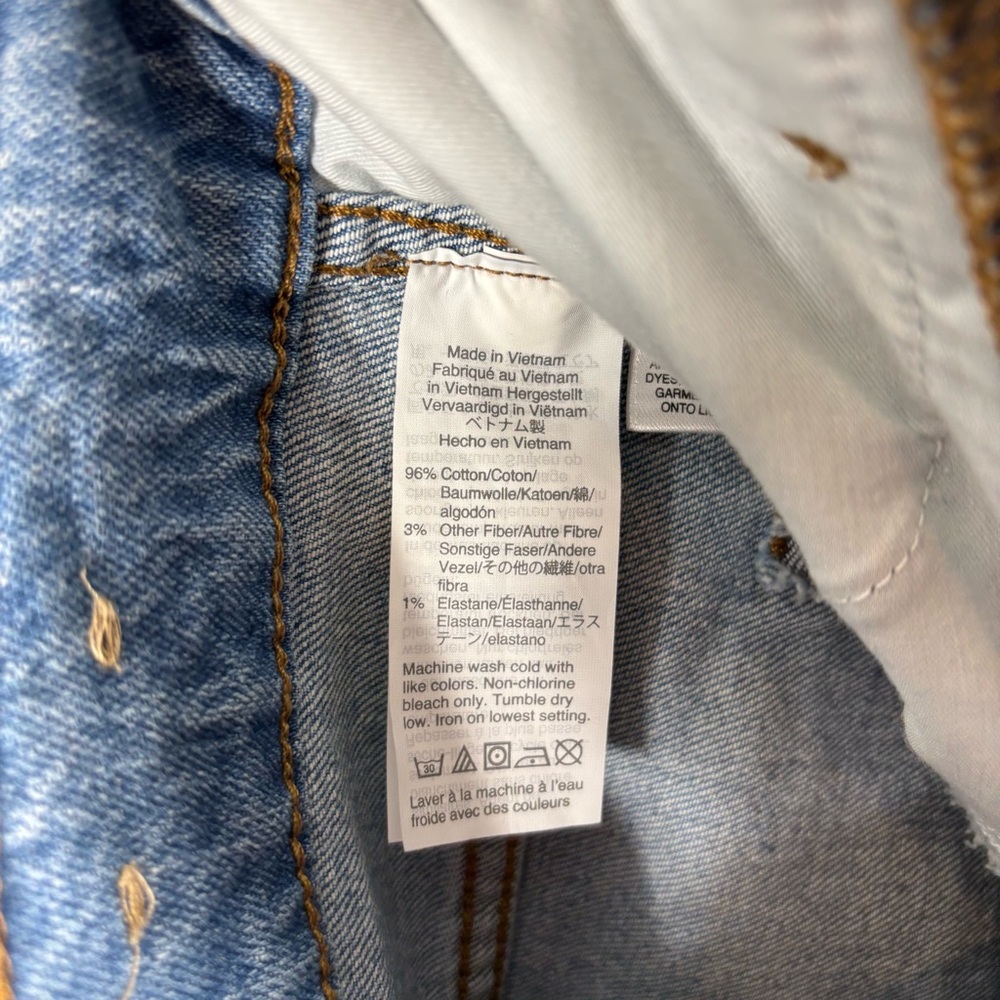 Madewell 11" High Rise Flare Jeans in Conwell Wash 27 Petite - Picture 7 of 7